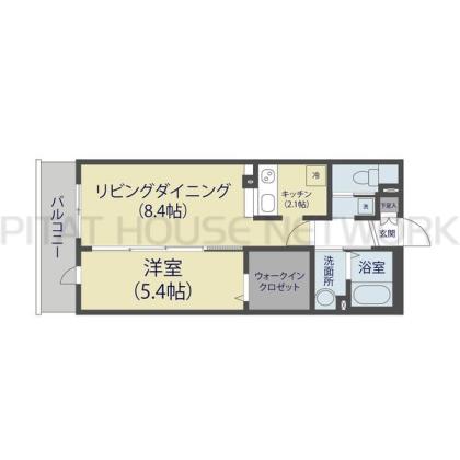 反転の間取り