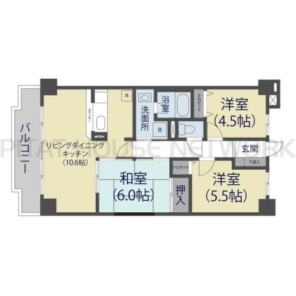  間取り図写真