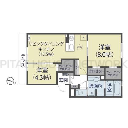  間取り図写真