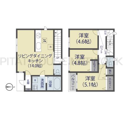  間取り図写真