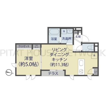  間取り図写真