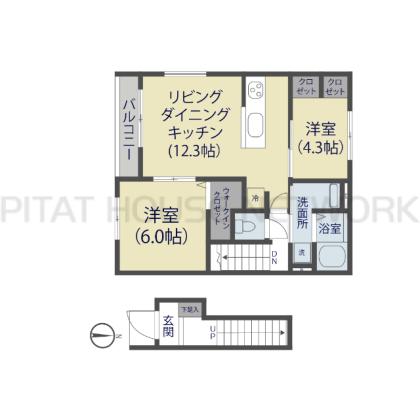  間取り図写真