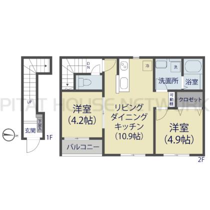  間取り図写真