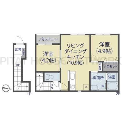  間取り図写真