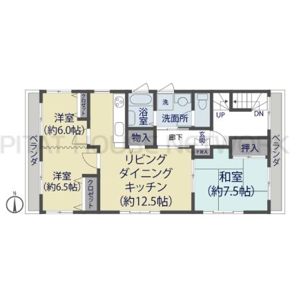  間取り図写真