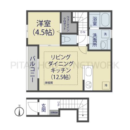  間取り図写真