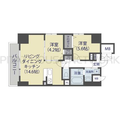  間取り図写真