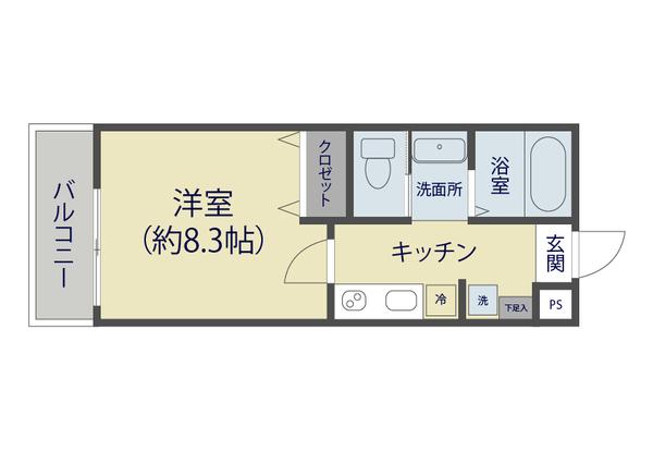 KハウスRⅡ（305） 間取り図画像