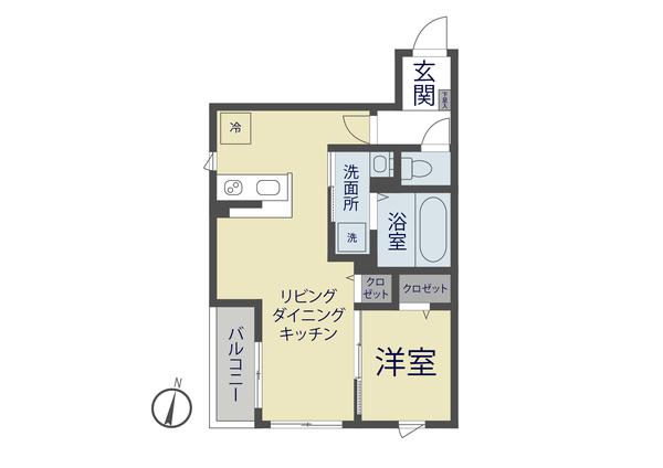M&M（102） 間取り図画像