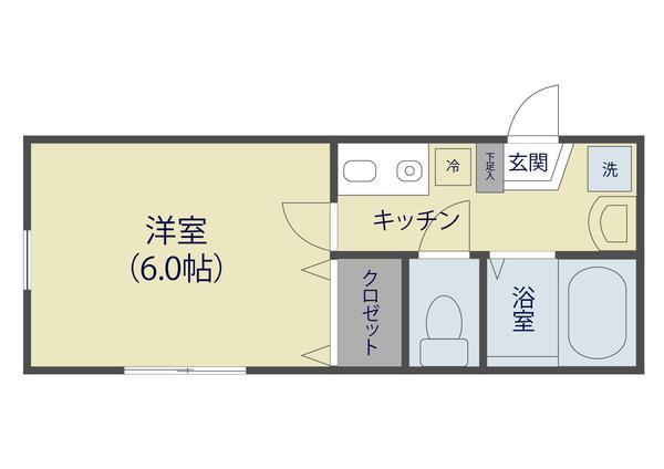 キャメル草加（102） 間取り図画像