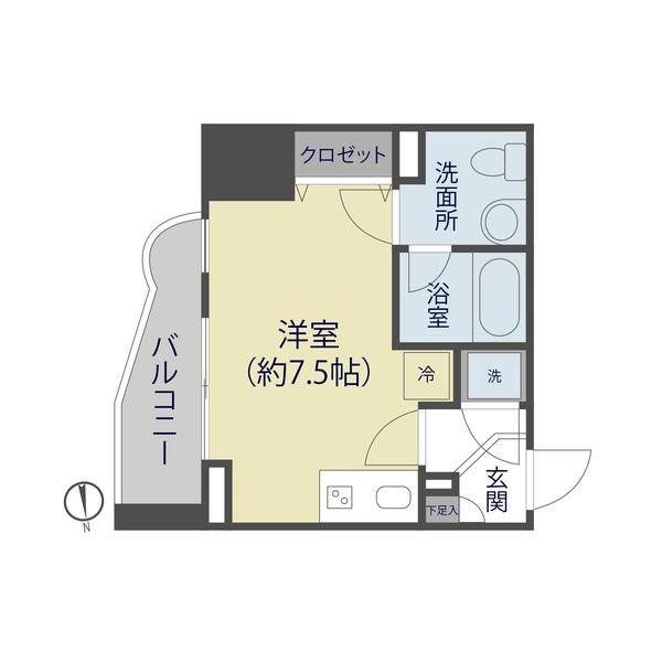 ライブコート草加（1304） 間取り図画像