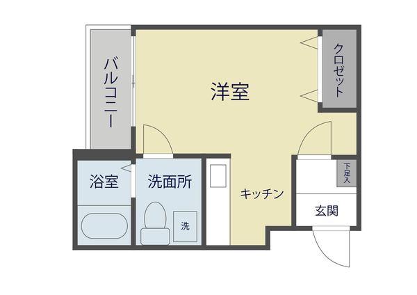 シャンブル英美Ⅲ（106） 間取り図画像
