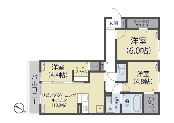  間取り図写真