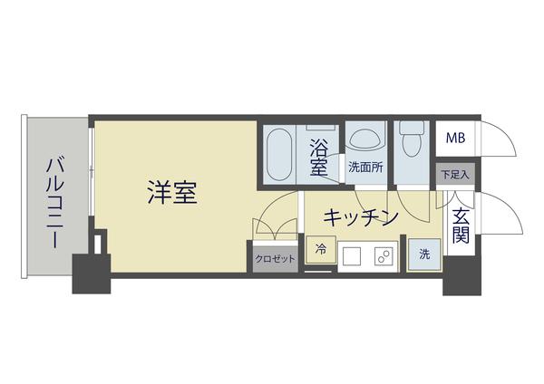 N-stage獨協大学前（603） 間取り図画像