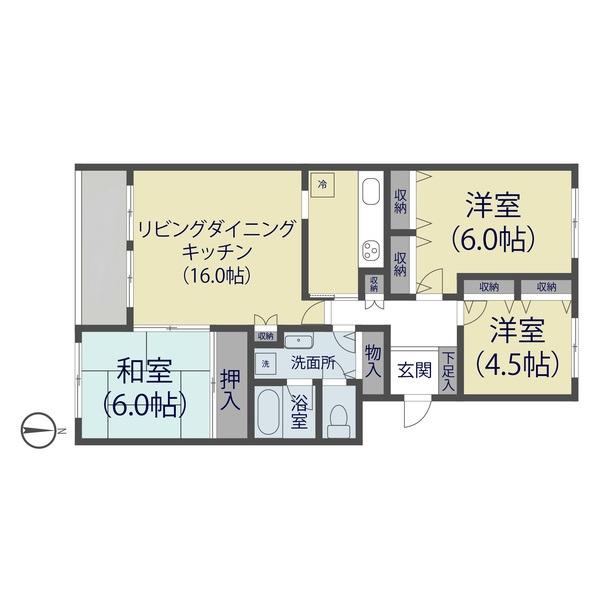 間取り図写真