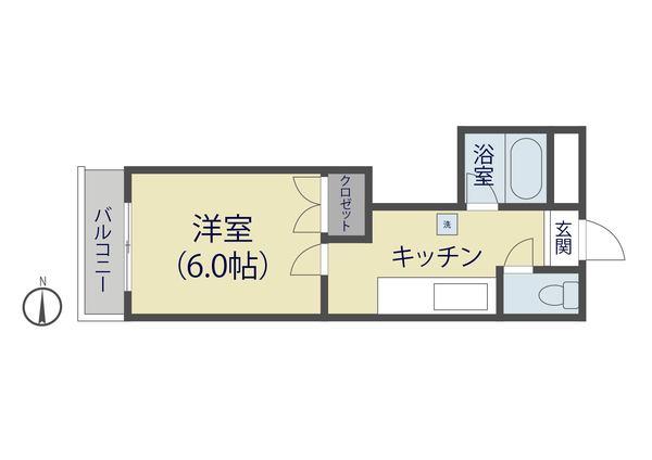 シャルマン草加（303） 間取り図画像