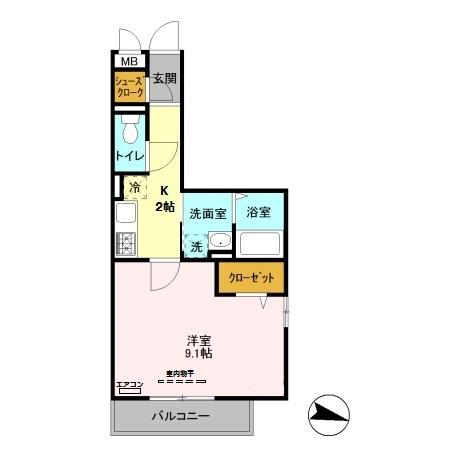 カーサ・セレーノ（101） 間取り図画像
