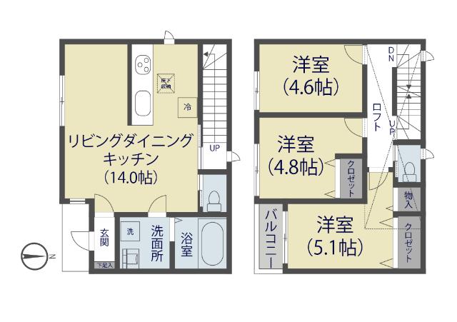  間取り図写真