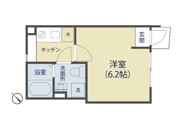 penny lane（102） 間取り図画像