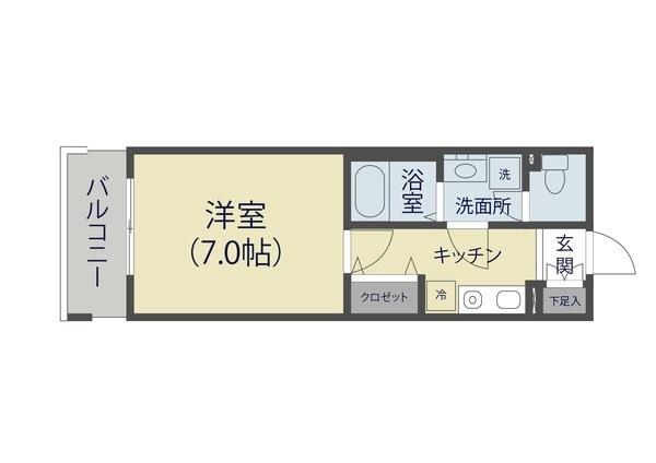 HF草加レジデンス（213） 間取り図画像