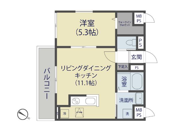  間取り図写真