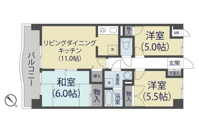  間取り図写真