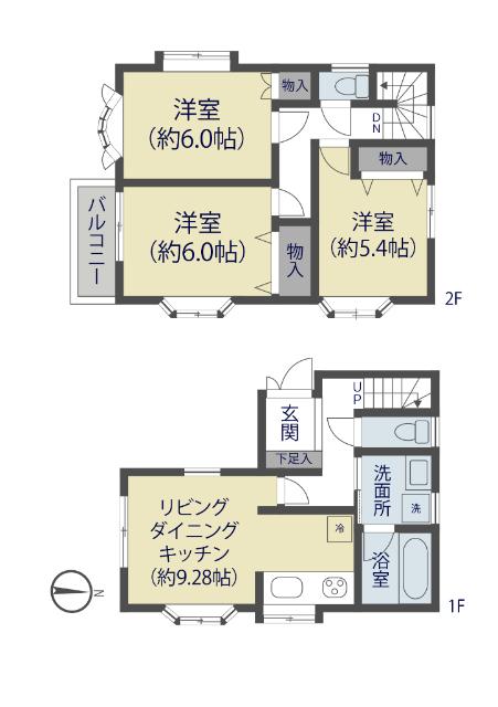  間取り図写真
