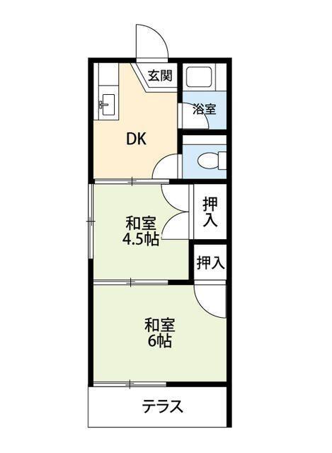間取り反転タイプ