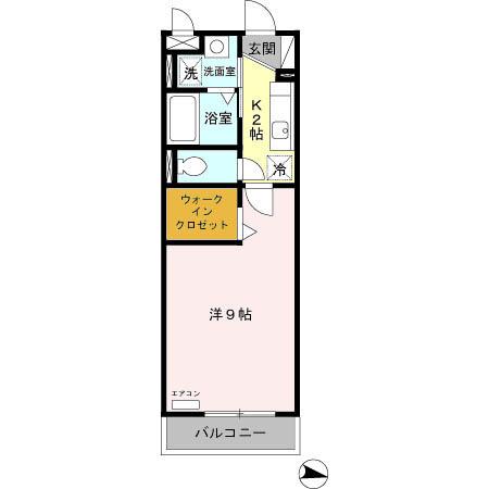 ベルブランカ（102） 間取り図画像