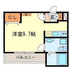 Chambre HidemiⅡ（203） 間取り図画像