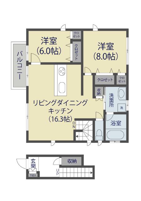  間取り図写真