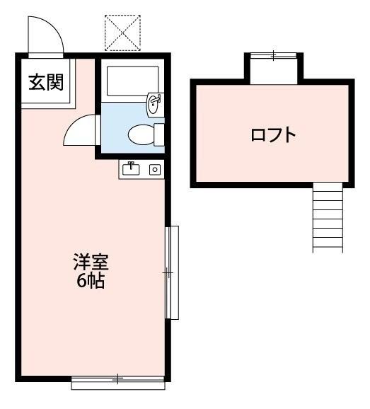 ハローハイツ（201） 間取り図画像