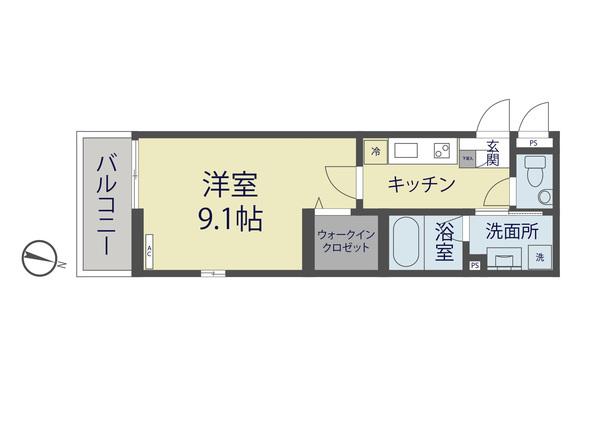 リブリ・エトワールⅢ（204） 間取り図画像