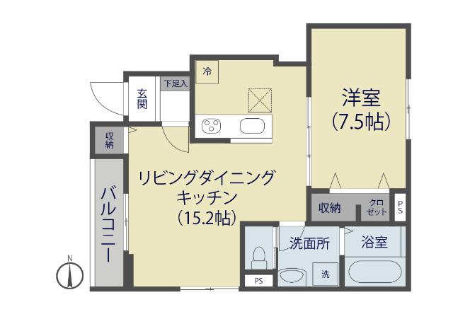  間取り図写真
