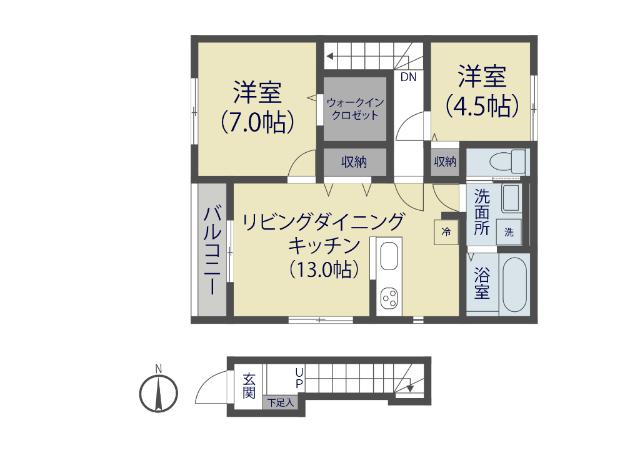  間取り図写真