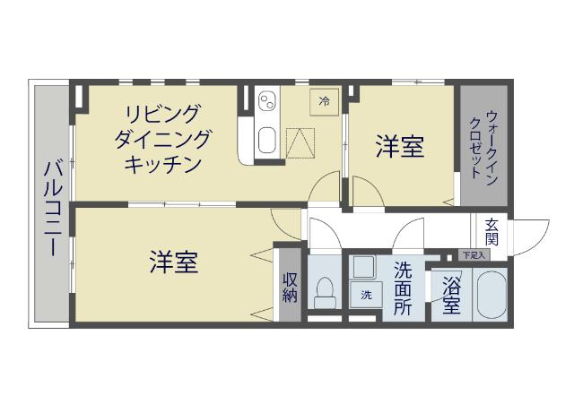 ＦＬＥＸ412（103） 間取り図画像