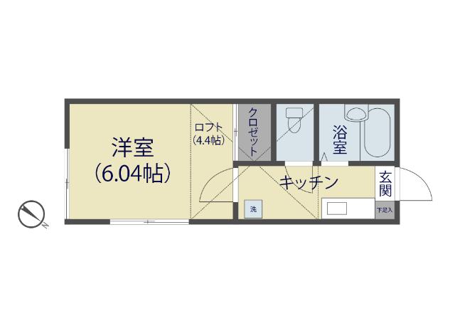 JTテラスハウス見沼代親水公園（204） 間取り図画像