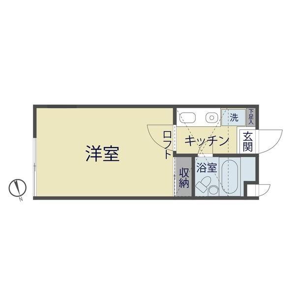 反転間取り
