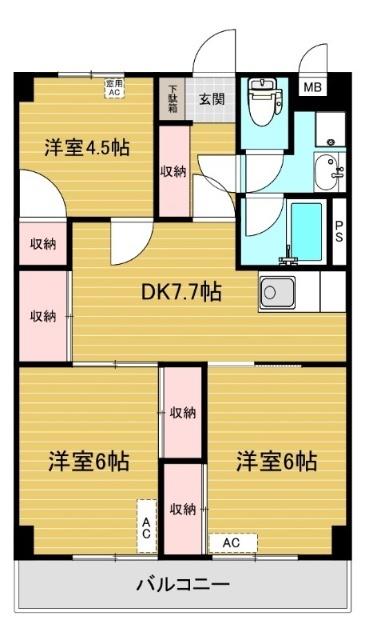  間取り図写真