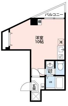 Sky Dokkyo（901） 間取り図画像