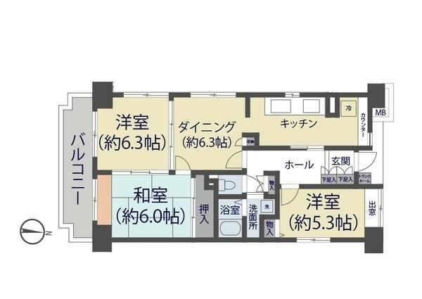  間取り図写真