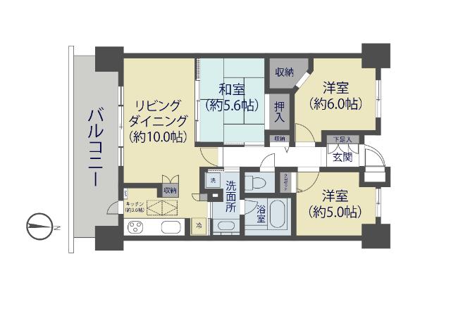  間取り図写真