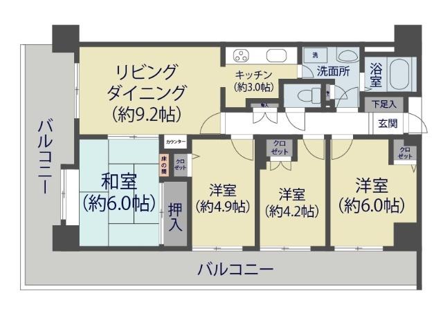  間取り図写真