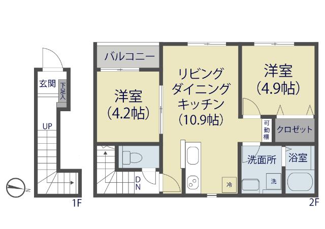  間取り図写真