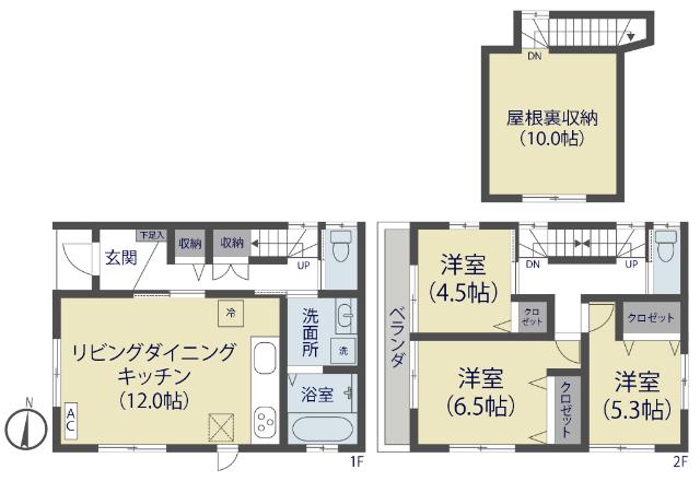  間取り図写真