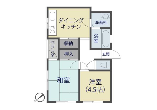  間取り図写真