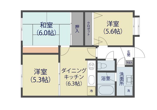  間取り図写真