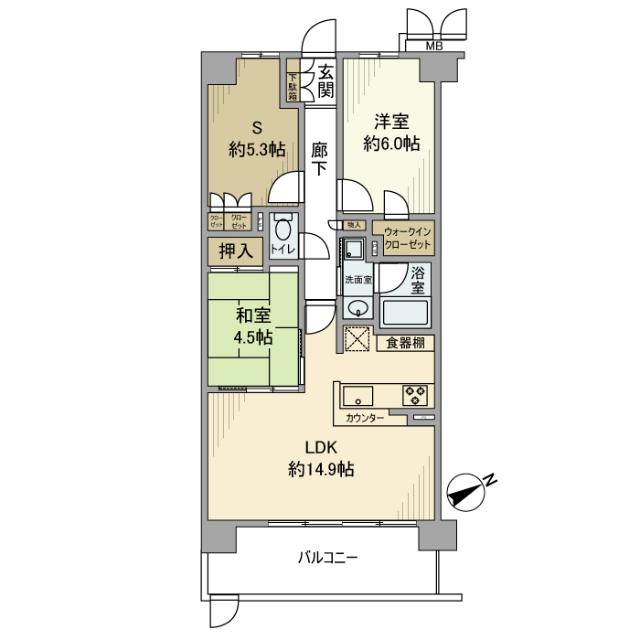  間取り図写真