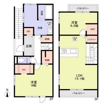  間取り図写真