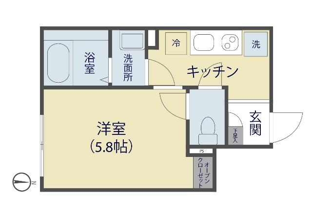  間取り図写真